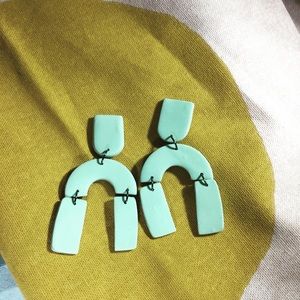 Polymer clay arch studs